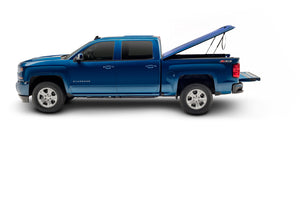 UnderCover 16-18 Toyota Tacoma 5ft Lux Bed Cover - Blue Effect (Req Factory Deck Rails)