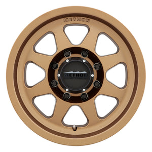 Method MR701 17x8.5 0mm Offset 8x170 130.81mm CB Method Bronze Wheel