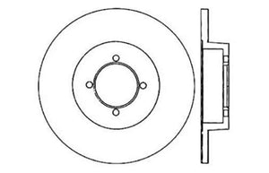 StopTech Slotted & Drilled Sport Brake Rotor