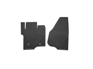 WeatherTech 11+ Ford Super Duty Front Rubber Mats - Black