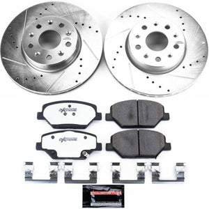 Power Stop 16-19 Chevrolet Camaro Front Z26 Street Warrior Brake Kit