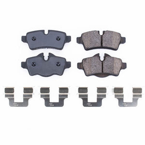 Power Stop 07-15 Mini Cooper Rear Z17 Evolution Ceramic Brake Pads w/Hardware