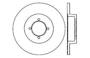 StopTech Slotted & Drilled Sport Brake Rotor