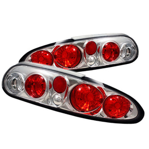 Spyder Chevy Camaro 93-02 Euro Style Tail Lights Chrome ALT-YD-CCAM98-C