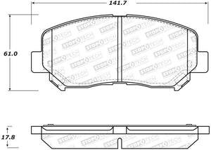 StopTech Street Brake Pads - Front