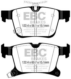 EBC 2016+ Chrysler Pacifica (RU) 3.6L Yellowstuff Rear Brake Pads