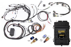 Haltech Elite 2500 Terminated Engine Harness ECU Kit w/ Late Ignition