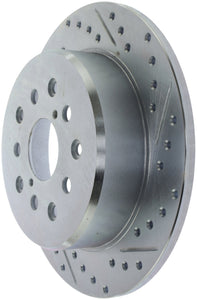 StopTech 01-05 Lexus IS300 / 02-10 Lexus SC430 Sport Slotted & Drilled Rear Left Brake Rotor