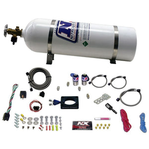 Nitrous Express 13-16 Dodge Dart 1.4L Turbo Nitrous Plate Kit (35-100HP) w/15lb Bottle