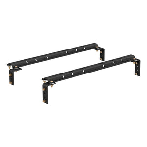 Curt Universal 5th Wheel Base Rails (Carbide Black)