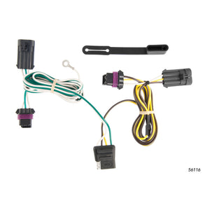 Curt 00-05 Chevrolet Impala Custom Wiring Harness (4-Way Flat Output)