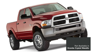 Bushwacker 20-22 Ram 1500 (Excl. Rebel/TRX) 76.3/67.4in Bed Pkt Style Flares 4pc - Grnite Cryst Met