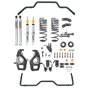 Belltech 2019+ RAM 1500 2WD/4WD Lowering Kit w/ Street Performance Shocks - 3-4in Front 4-5in Rear