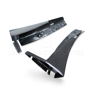 Anderson Composites 14+ Chevrolet Corvette C7 Z06 Front Bumper Canards