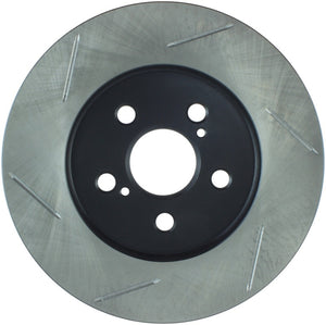 StopTech 09-11/14-15 Toyota Corolla / 10-15 Toyota Prius Rear Left Sport Slotted Rotor