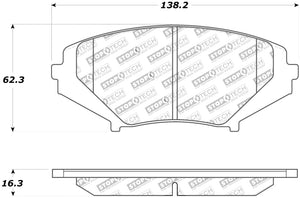 StopTech Street Touring 04-07 RX-8 Front Pads