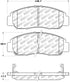 StopTech Street Select Brake Pads - Front
