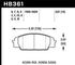 Hawk 2002-2006 Acura RSX Type-S HPS 5.0 Front Brake Pads