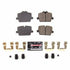 Power Stop 2019 BMW 330i Rear Z23 Evolution Sport Brake Pads w/Hardware