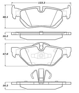 StopTech Performance Brake Pads