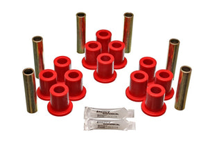 Energy Suspension Fd 4 Wd Frt Sprg Bush Set - Red