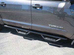 RBP RX-7 Step Bars 07-18 Toyota Tundra Crew Max SB - Black