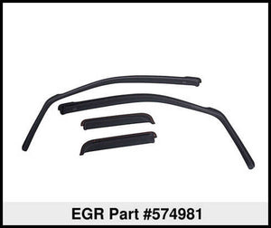 EGR 05+ Toyota Tacoma Crew Cab In-Channel Window Visors - Set of 4