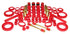 Prothane 83-84 Ford Mustang Total Kit - Red