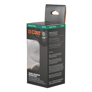 Curt 1.78in Bearing Protectors & Covers (2-Pack)