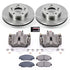 Power Stop 12-15 Honda Civic Front Autospecialty Brake Kit w/Calipers