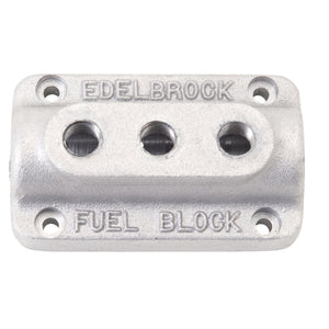 Edelbrock Fuel Block Triple As Cast