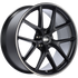 BBS CI-R 20x10 5x112 ET45 Satin Black Polished Rim Protector Wheel -82mm PFS/Clip Required