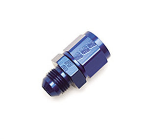 Russell Performance -10 AN Female to -8 AN to Male B-Nut Reducer (Blue)