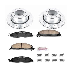 Power Stop 11-12 Ram 3500 Rear Z23 Evolution Brake Kit