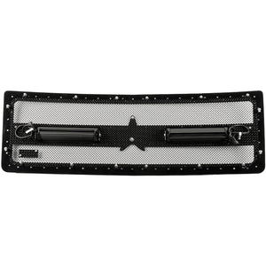 RBP RX-3 Midnight Edition Black LED Bar Grille (Studded) 14-15 Chevy Silverado 1500