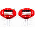 Power Stop 08-15 Toyota Sequoia Front Red Calipers w/o Brackets - Pair