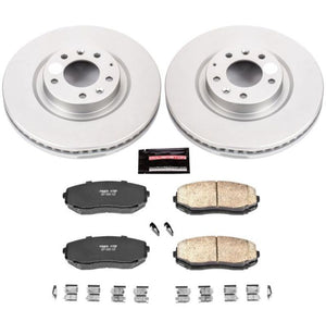 Power Stop 07-15 Mazda CX-9 Front Z17 Evolution Geomet Coated Brake Kit