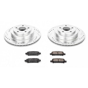 Power Stop 05-09 Subaru Legacy Rear Z23 Evolution Sport Brake Kit