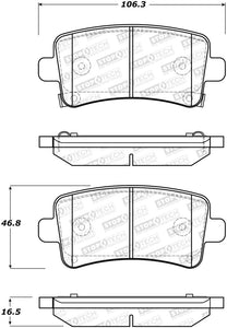 StopTech Street Brake Pads - Front