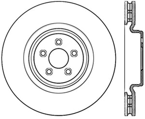 StopTech Drilled Sport Brake Rotor