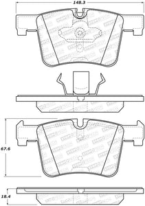 StopTech 14-16 BMW 228i Street Performance Front Brake Pads