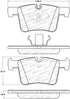 StopTech 14-16 BMW 228i Street Performance Front Brake Pads