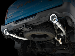 AWE Tuning 19-21 RAM 1500 5.7L (w/Cutouts) 0FG Dual Rear Exit Cat-Back Exhaust - Chrome Silver Tips