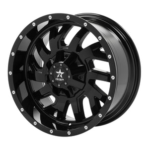 RBP 65R Glock 20x10 8x170 BP / 5 BS -12mm Offset 129mm CB (Hub Centric) Gloss Black Wheel