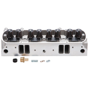 Edelbrock Cylinder Head Pontiac Performer D-Port 72cc Chambers for Hydraulic Roller Cam Complete