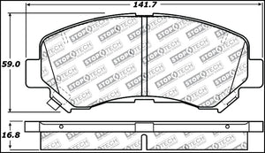 StopTech Performance Brake Pads