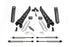 Fabtech 17-21 Ford F250/F350 4WD Diesel 6in Rad Arm Sys w/Coils & Dlss Shks