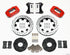 Wilwood Dynapro Radial Front Kit 12.19in Drilled Red 95-99 Mitsubishi Eclipse (*Line Kit Needed*)