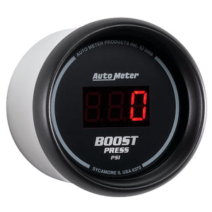 Autometer SportComp 52mm Digital 0-60 PSI Boost Gauge