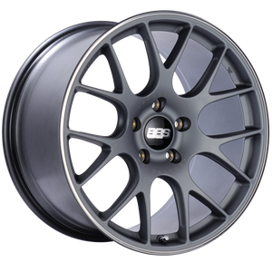 BBS CH-R 20x11.5 5x130 ET65 CB71.6 Satin Titanium Polished Rim Protector Wheel